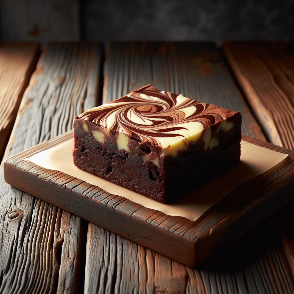 ¡Brownie de Chocolate y Queso!